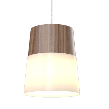 Accord Lighting 1151.18 One Light Pendant, American Walnut