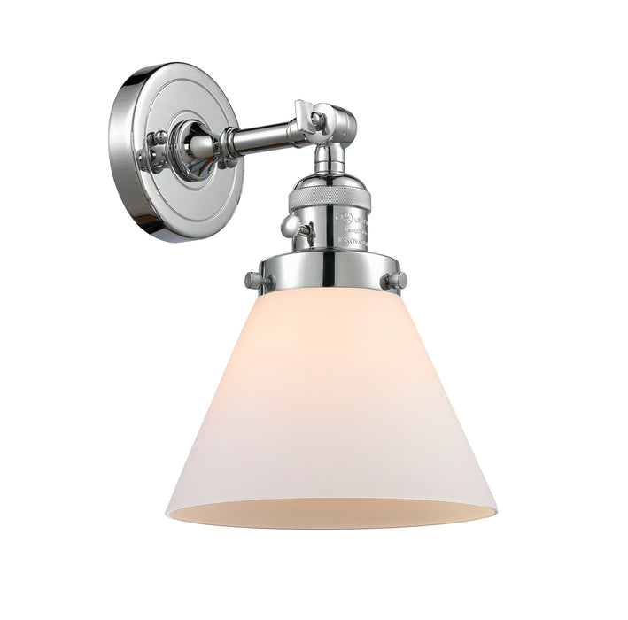 Innovations 203SW-PC-G41 One Light Wall Sconce, Polished Chrome
