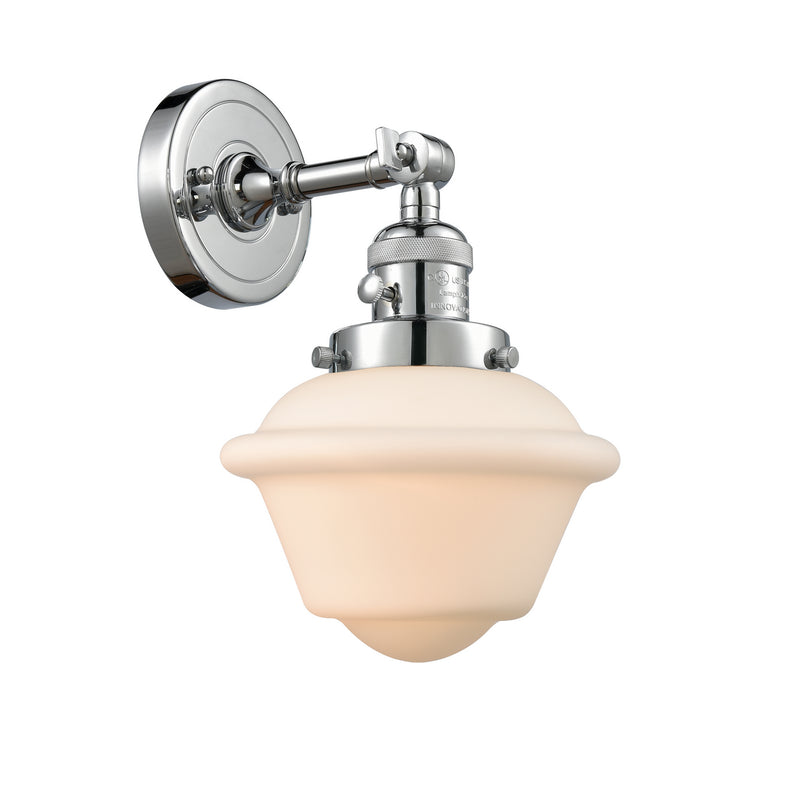 Innovations 203SW-PC-G531 One Light Wall Sconce, Polished Chrome