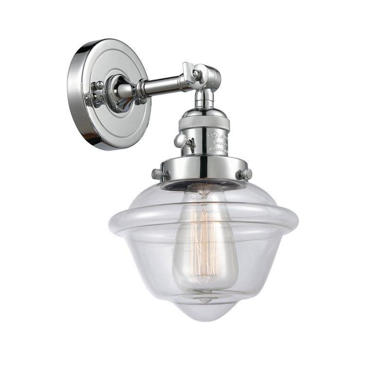 Innovations 203SW-PC-G532 One Light Wall Sconce, Polished Chrome