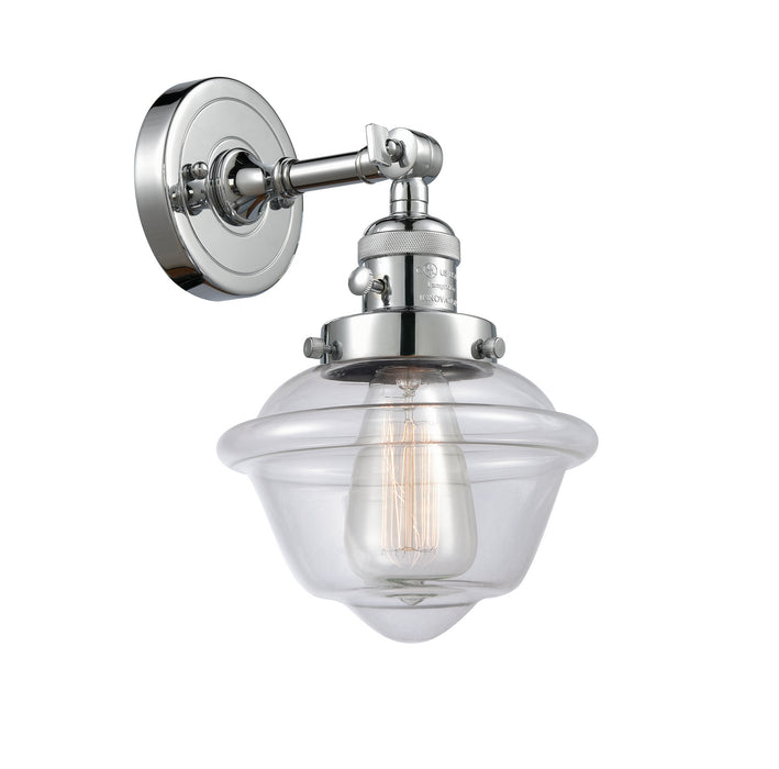 Innovations 203SW-PC-G532 One Light Wall Sconce, Polished Chrome