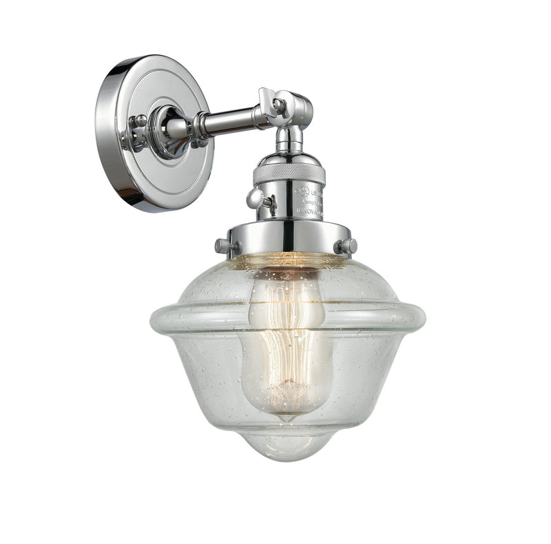Innovations 203SW-PC-G534 One Light Wall Sconce, Polished Chrome