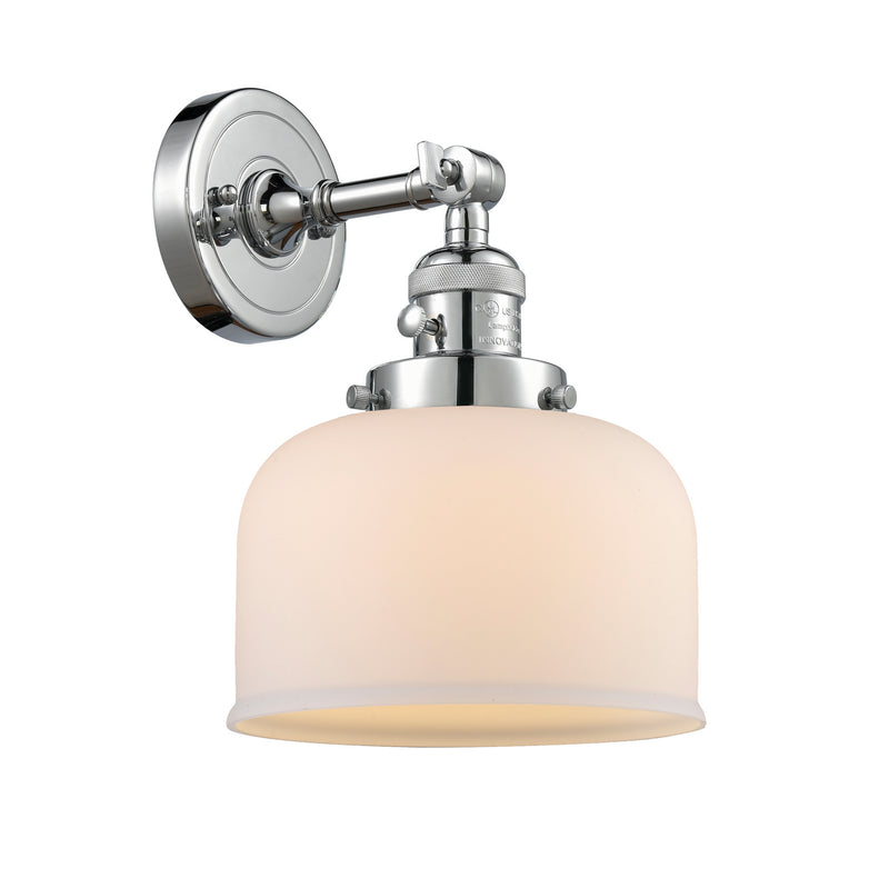 Innovations 203SW-PC-G71 One Light Wall Sconce, Polished Chrome