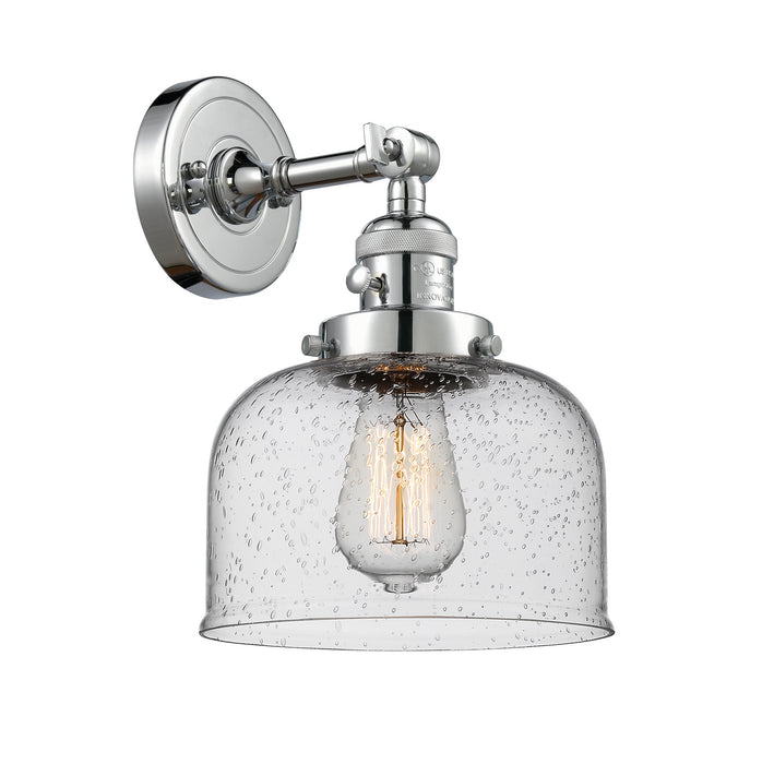 Innovations 203SW-PC-G74 One Light Wall Sconce, Polished Chrome
