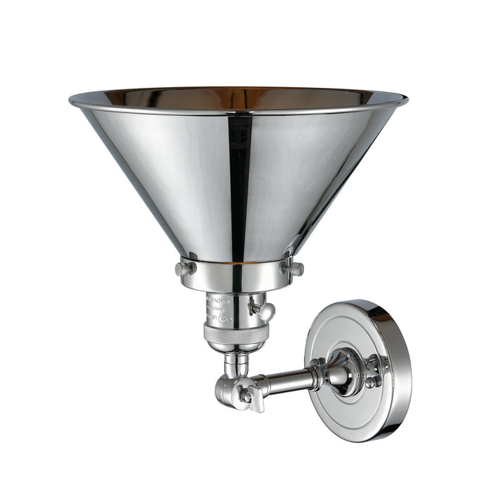 Innovations 203SW-PC-M10-PC One Light Wall Sconce, Polished Chrome