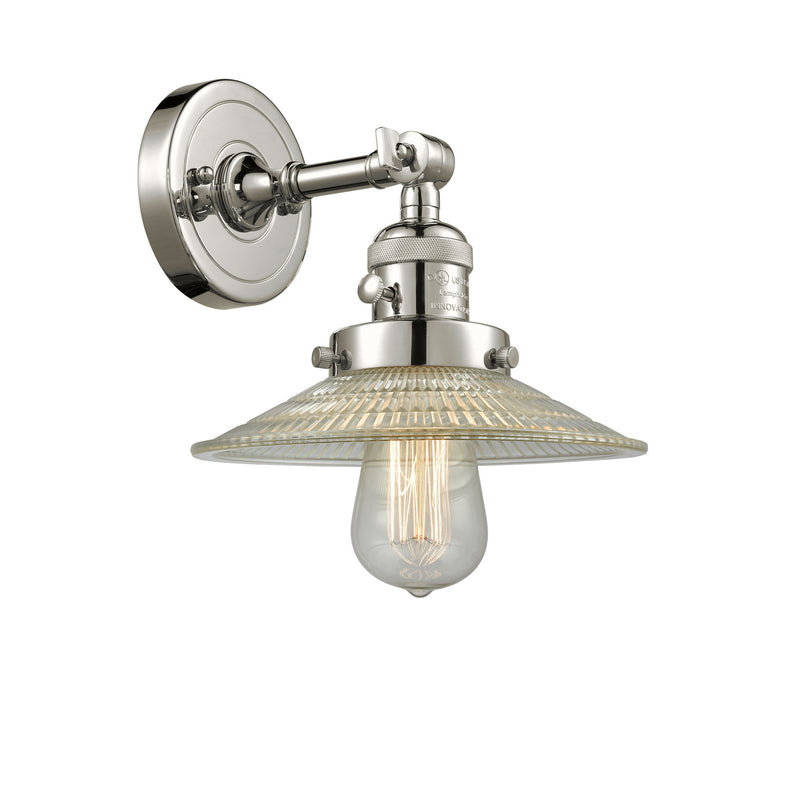 Innovations 203SW-PN-G2 One Light Wall Sconce, Polished Nickel
