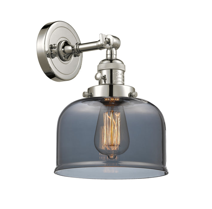 Innovations 203SW-PN-G73 One Light Wall Sconce, Polished Nickel