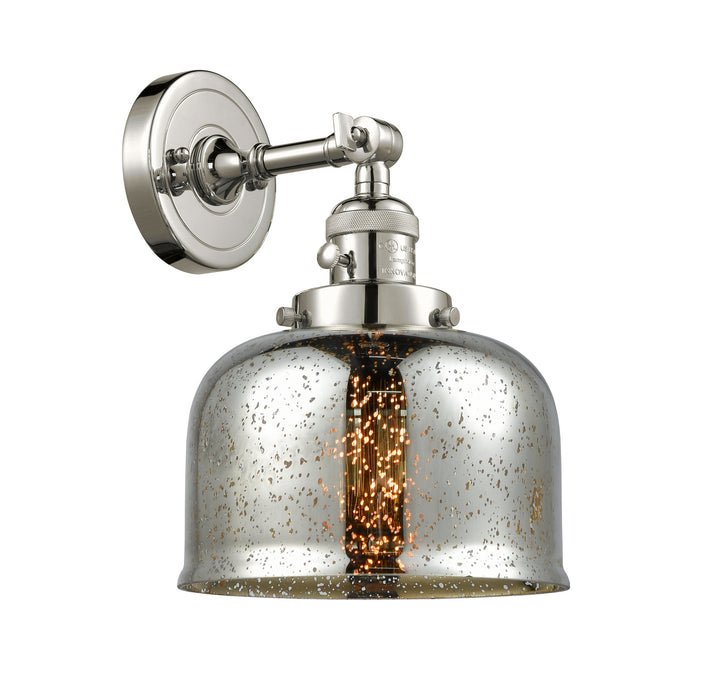 Innovations 203SW-PN-G78 One Light Wall Sconce, Polished Nickel
