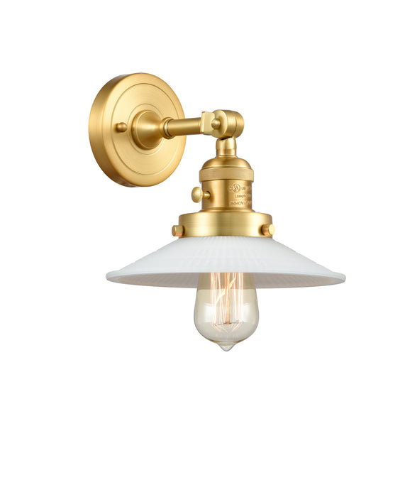 Innovations 203SW-SG-G1 One Light Wall Sconce, Satin Gold