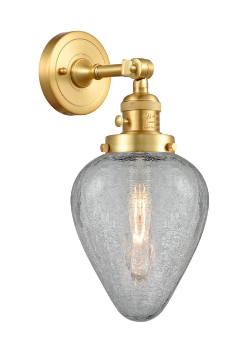 Innovations 203SW-SG-G165 One Light Wall Sconce, Satin Gold