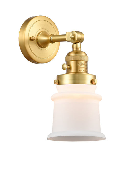 Innovations 203SW-SG-G181S One Light Wall Sconce, Satin Gold