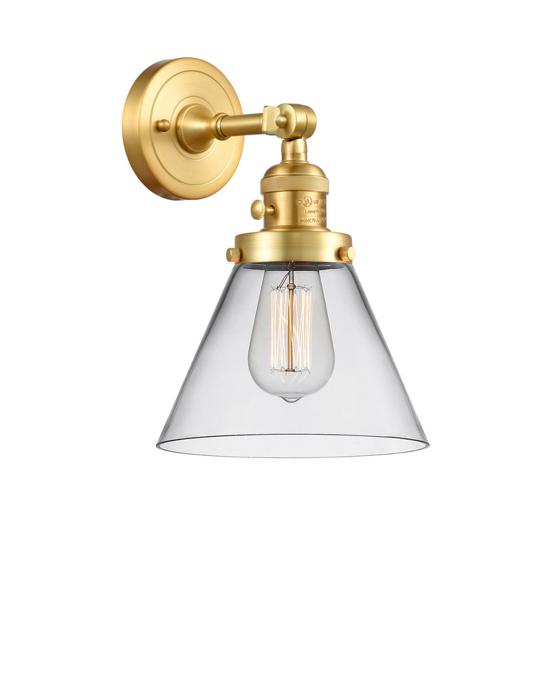 Innovations 203SW-SG-G42 One Light Wall Sconce, Satin Gold