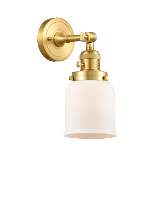 Innovations 203SW-SG-G51 One Light Wall Sconce, Satin Gold