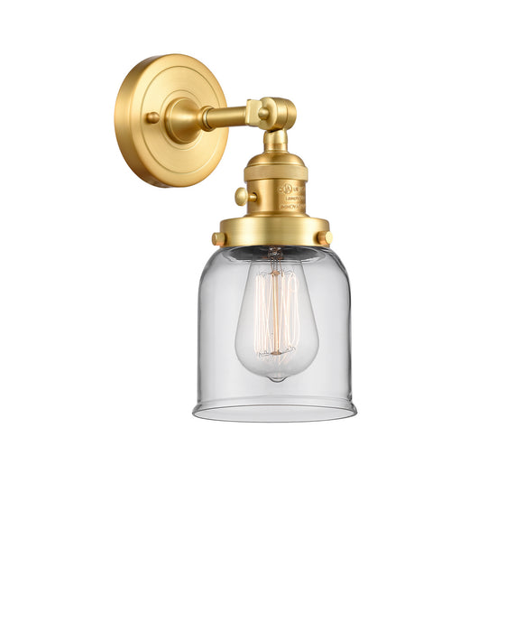 Innovations 203SW-SG-G52 One Light Wall Sconce, Satin Gold