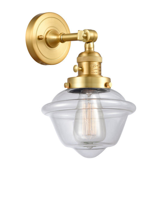 Innovations 203SW-SG-G532 One Light Wall Sconce, Satin Gold