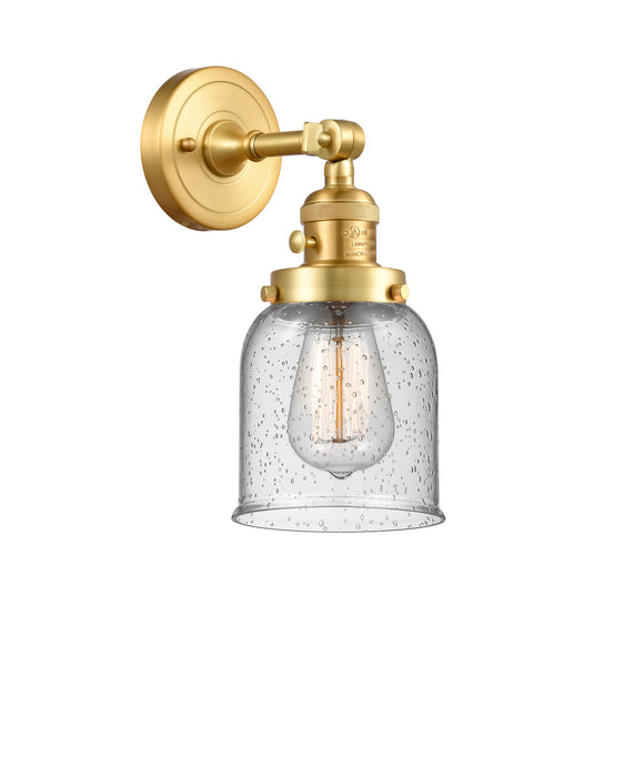 Innovations 203SW-SG-G54 One Light Wall Sconce, Satin Gold