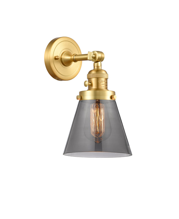 Innovations 203SW-SG-G63 One Light Wall Sconce, Satin Gold