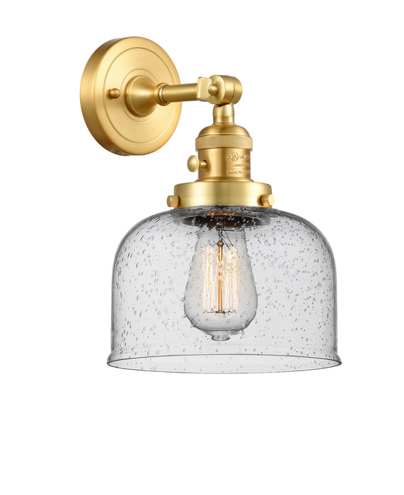 Innovations 203SW-SG-G74 One Light Wall Sconce, Satin Gold