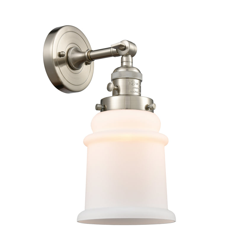 Innovations 203SW-SN-G181 One Light Wall Sconce, Brushed Satin Nickel