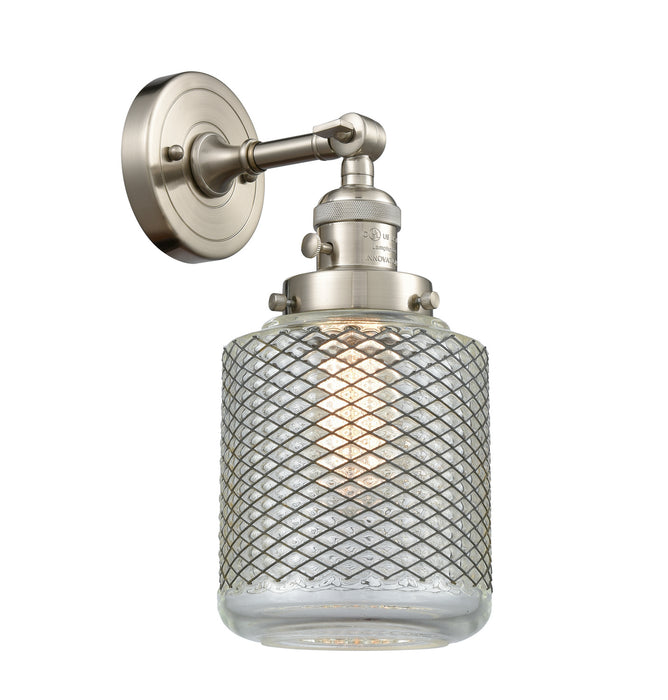 Innovations 203SW-SN-G262 One Light Wall Sconce, Brushed Satin Nickel