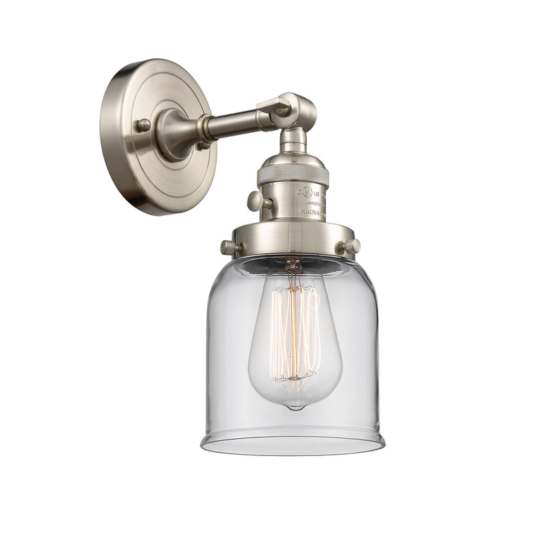 Innovations 203SW-SN-G52 One Light Wall Sconce, Brushed Satin Nickel