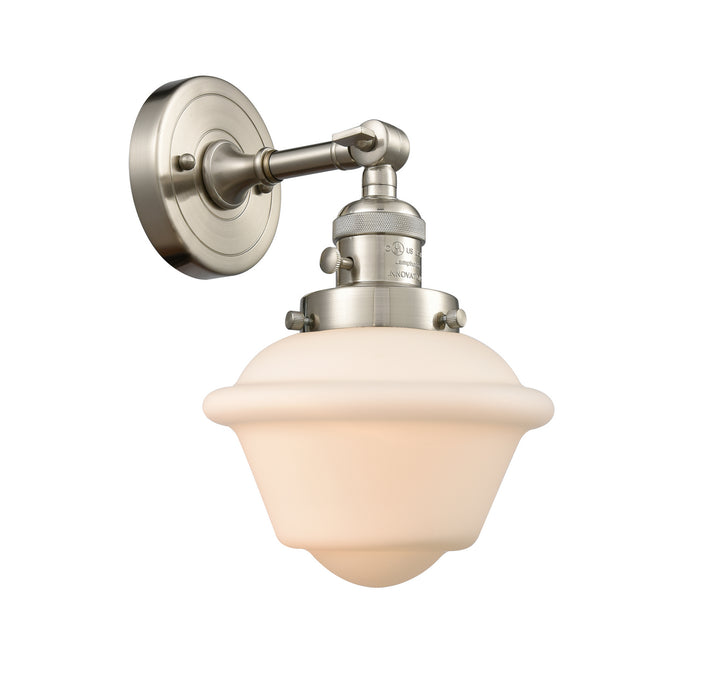Innovations 203SW-SN-G531 One Light Wall Sconce, Brushed Satin Nickel