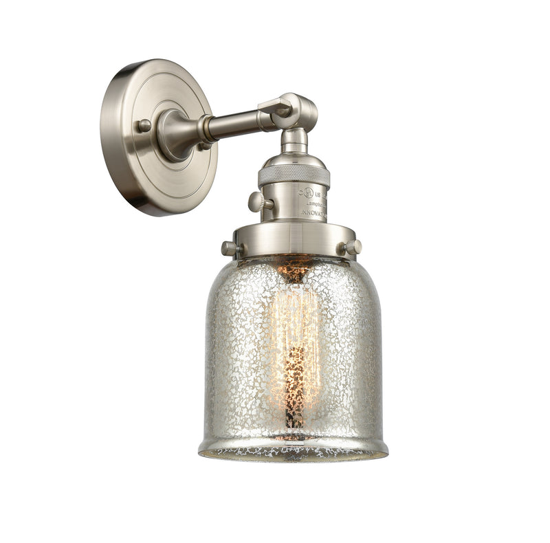 Innovations 203SW-SN-G58 One Light Wall Sconce, Brushed Satin Nickel