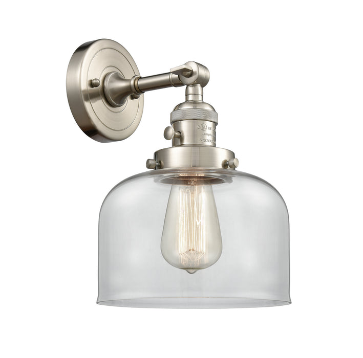 Innovations 203SW-SN-G72 One Light Wall Sconce, Brushed Satin Nickel