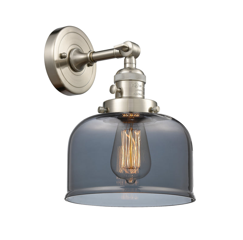 Innovations 203SW-SN-G73 One Light Wall Sconce, Brushed Satin Nickel