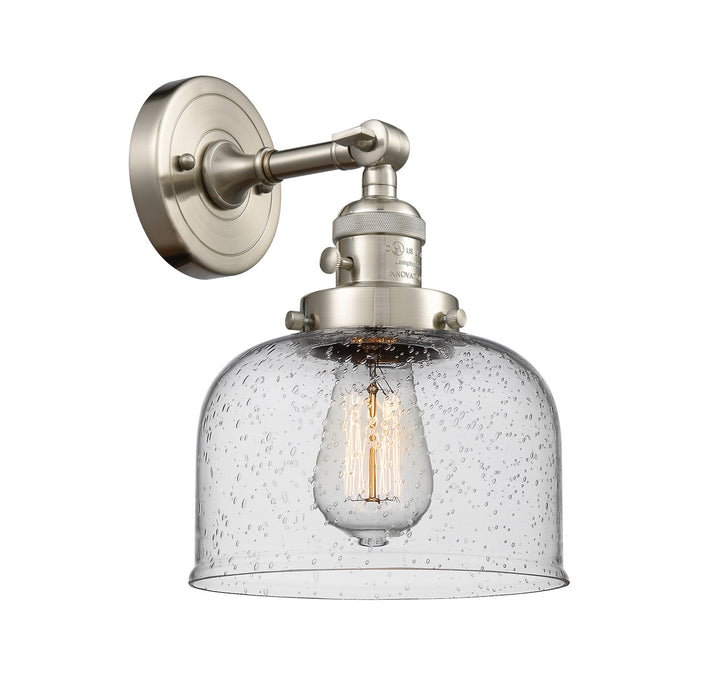 Innovations 203SW-SN-G74 One Light Wall Sconce, Brushed Satin Nickel