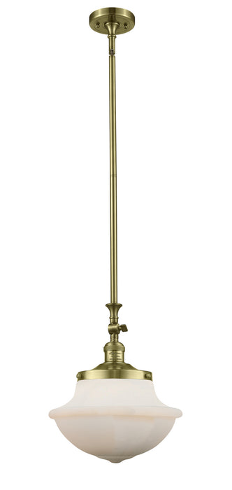 Innovations 206-AB-G541 One Light Mini Pendant, Antique Brass