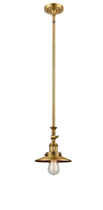 Innovations 206-BB-M4-LED LED Mini Pendant, Brushed Brass
