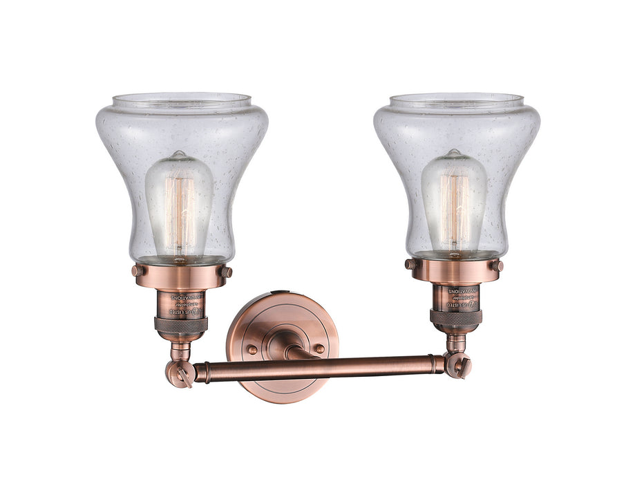 Innovations 208-AC-G194-LED LED Bath Vanity, Antique Copper