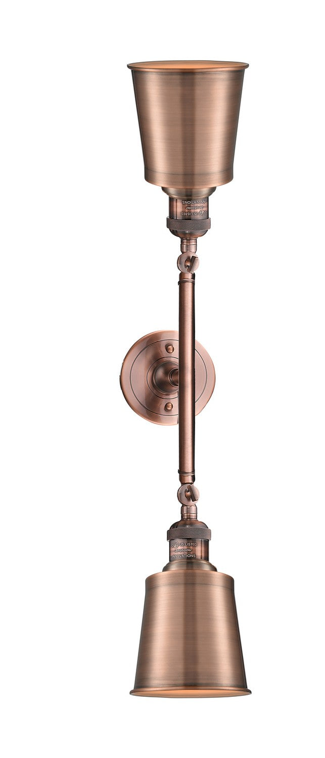 Innovations 208L-AC-M9-AC-LED LED Bath Vanity, Antique Copper