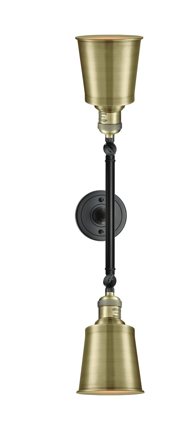 Innovations 208L-BAB-M9-AB-LED LED Bath Vanity, Black Antique Brass