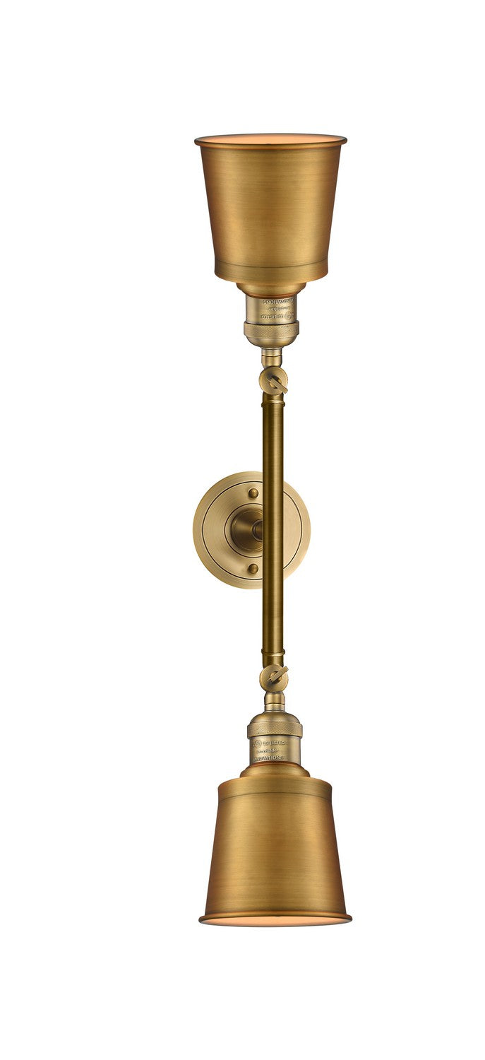 Innovations 208L-BB-M9-BB-LED LED Bath Vanity, Brushed Brass