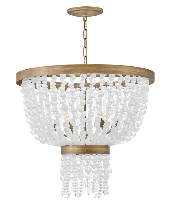 Fredrick Ramond FR30206BNG LED Pendant, Burnished Gold