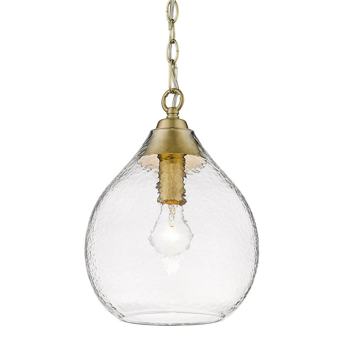 Golden 1094-S BCB-HCG One Light Pendant, Brushed Champagne Bronze