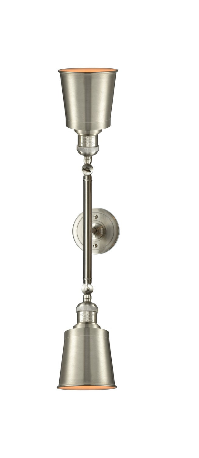 Innovations 208L-SN-M9-SN-LED LED Bath Vanity, Brushed Satin Nickel