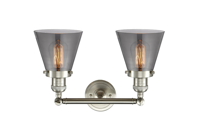 Innovations 208-SN-G63-LED LED Bath Vanity, Brushed Satin Nickel