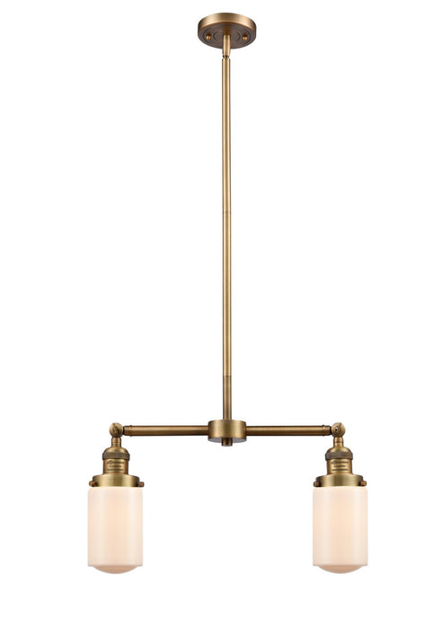 Innovations 209-BB-G311-LED LED Island Pendant, Brushed Brass