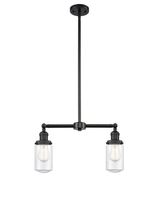 Innovations 209-BK-G312-LED LED Island Pendant, Matte Black
