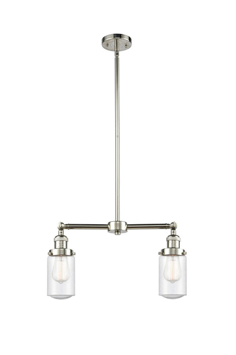 Innovations 209-PN-G314-LED LED Island Pendant, Polished Nickel