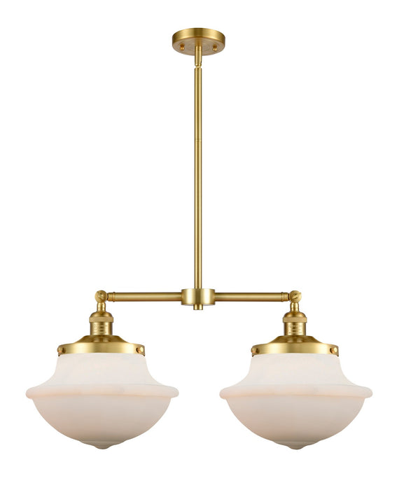Innovations 209-SG-G541-LED LED Island Pendant, Satin Gold