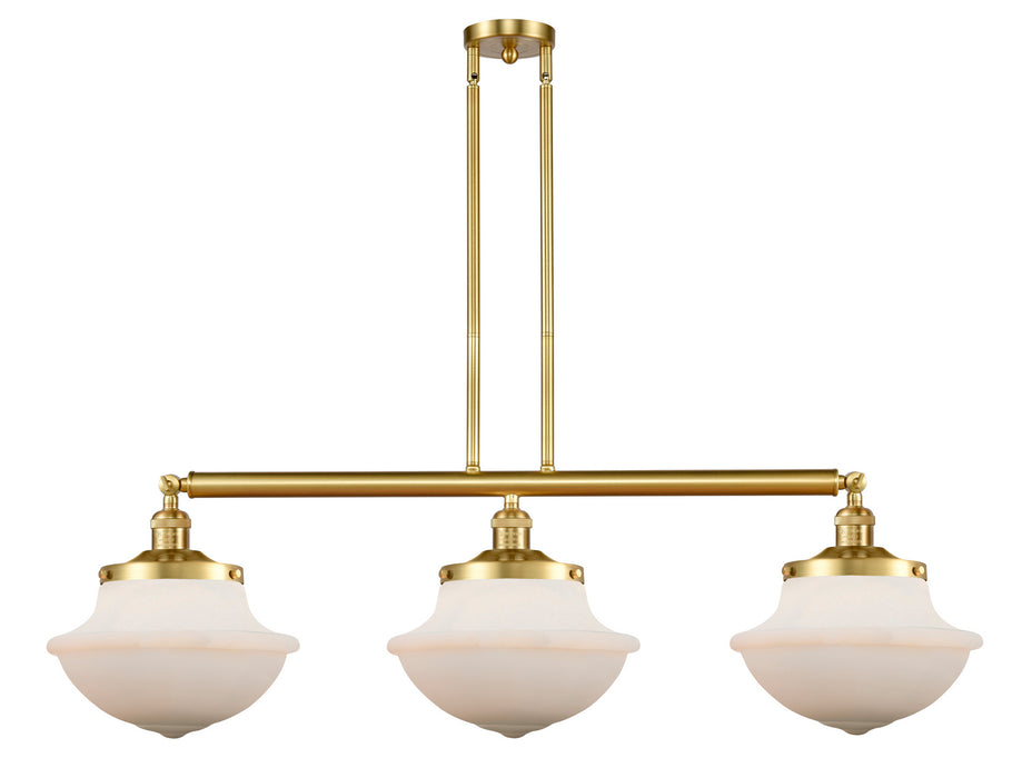 Innovations 213-SG-G541 Three Light Island Pendant, Satin Gold