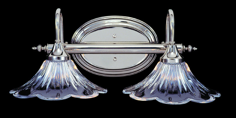 Framburg 8732 PS Two Light Wall Sconce, Polished Silver