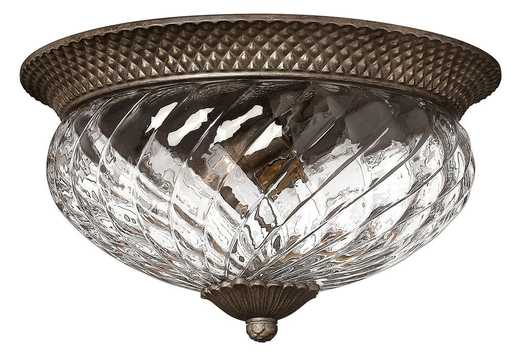 Hinkley 4881PZ LED Flush Mount, Pearl Bronze