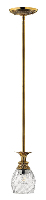 Hinkley 5317BB LED Pendant, Burnished Brass