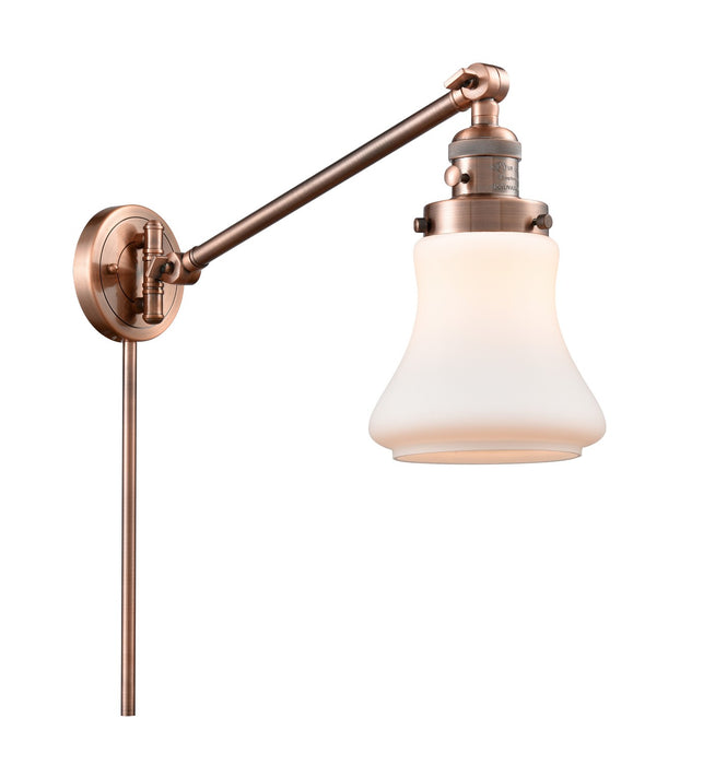 Innovations 237-AC-G191-LED LED Swing Arm Lamp, Antique Copper