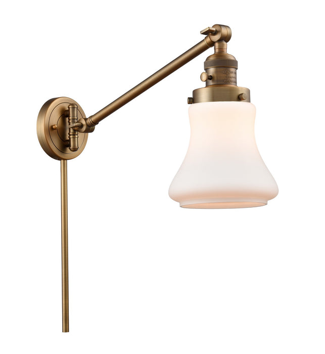 Innovations 237-BB-G191-LED LED Swing Arm Lamp, Brushed Brass